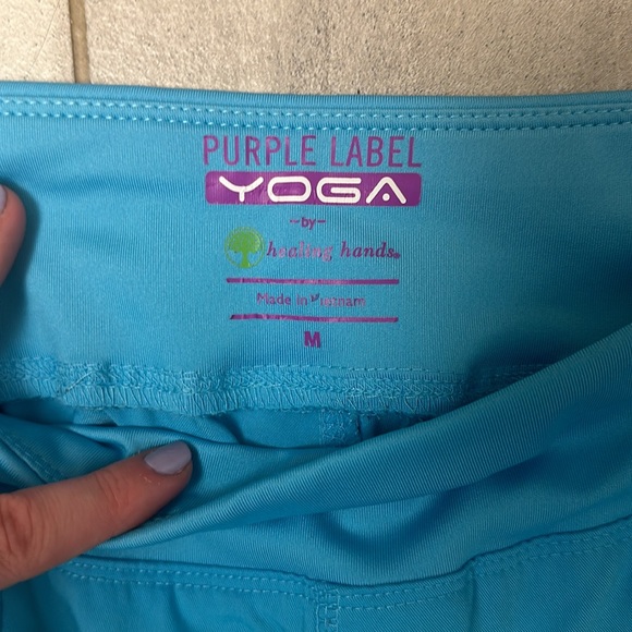 Healing Hands Purple Label- Scrub Top & Pant - Picture 2 of 4